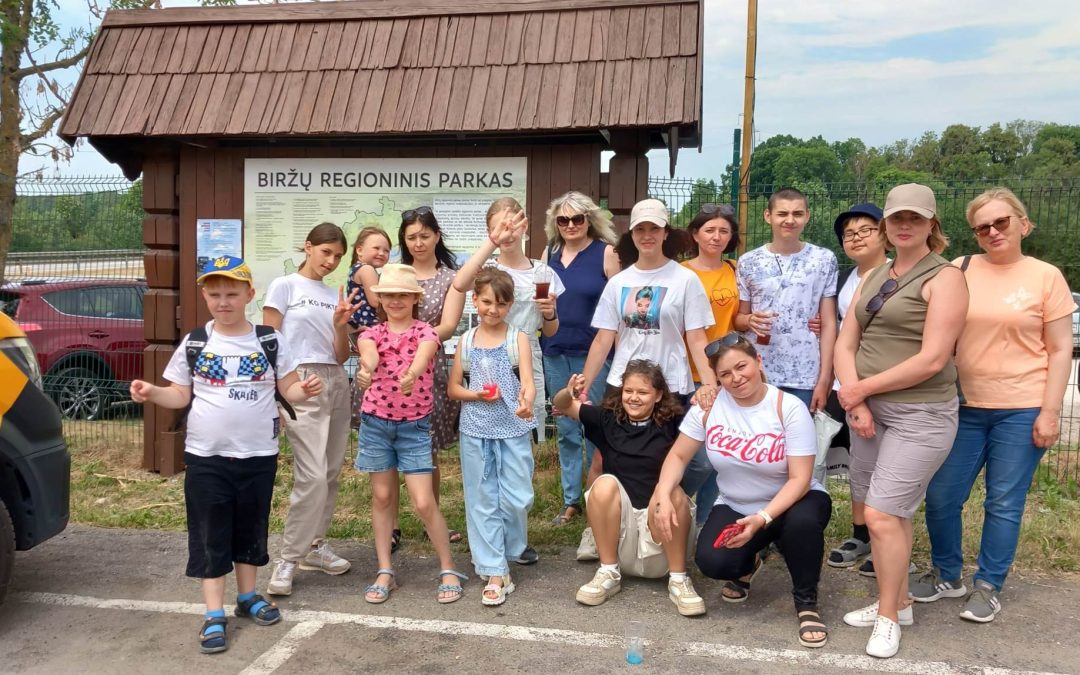Edukacinė – pažintinė ukrainiečių išvyka į Raubonių zooparką