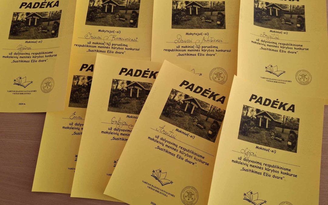Padėkos iš Dainavos krašto