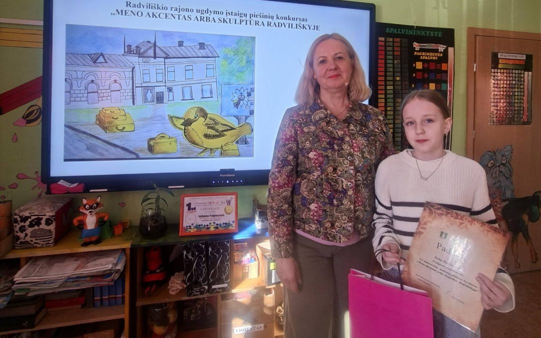Vaižgantukės tarp geriausiųjų rajono kūrybiniame konkurse
